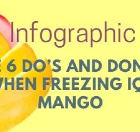 INFOGRAPHIC: THE 6 DO'S AND DONT'S WHEN FREEZING IQF MANGO